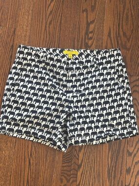 Banana Republic x Milly White Elephant Print Shorts - special edition